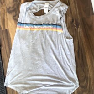 Burn boot camp tank